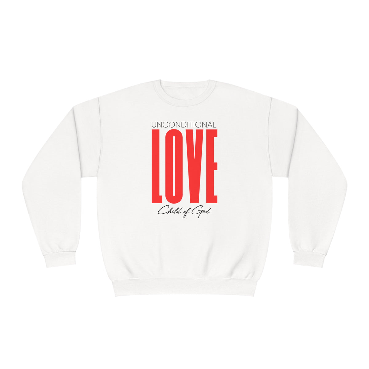 Unconditional Love Men's NuBlend® Crewneck Sweatshirt