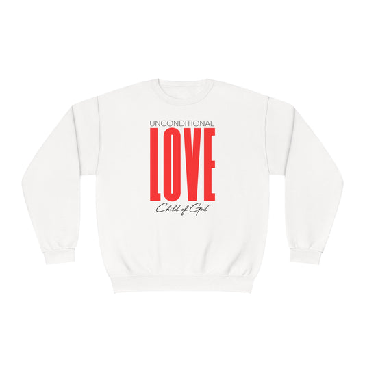 Unconditional Love Herren-Sweatshirt NuBlend® mit Rundhalsausschnitt