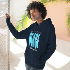 Pray For Peace Unisex Premium Pullover Hoodie - Child of God Project