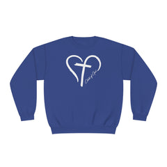 Heart and Cross Men's NuBlend® Crewneck Sweatshirt