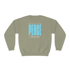 Pray for Peace Men's NuBlend® Crewneck Sweatshirt