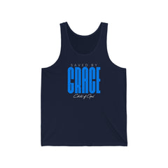 Saved by Grace Women's Jersey Tank