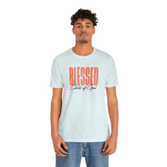 Blessed Child of God Men's Jersey Short Sleeve Tee