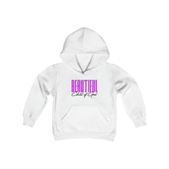 Beautiful Child of God Youth Heavy Blend Hooded Sweatshirt