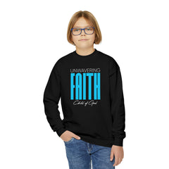 Unwavering Faith Youth Crewneck Sweatshirt