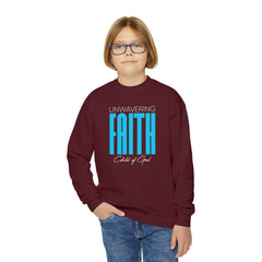 Unwavering Faith Youth Crewneck Sweatshirt