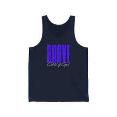 Brave Child of God Men's Jersey Tank