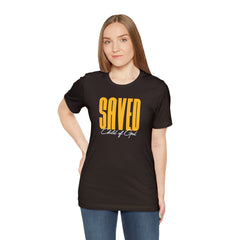 Camiseta unissex de manga curta Saved Child of God