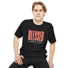 Blessed Child of God Men's Long Body Urban Tee