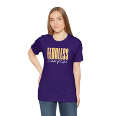 Fearless Child of God Unisex Jersey Short Sleeve Tee