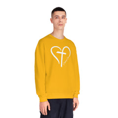 Heart and Cross Men's NuBlend® Crewneck Sweatshirt