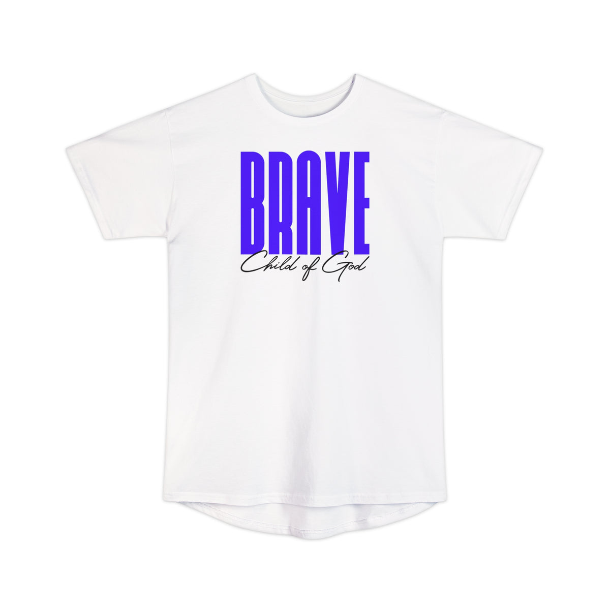 Brave Child of God Unisex Long Body Urban Tee