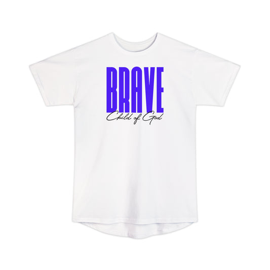 Brave Child of God Camiseta urbana unissex de corpo longo
