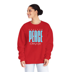 Pray for Peace Unisex NuBlend® Crewneck Sweatshirt