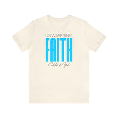 Unwavering Faith Men's Jersey Short Sleeve Tee