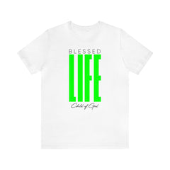 Blessed Life Men's Jersey Short Sleeve Tee