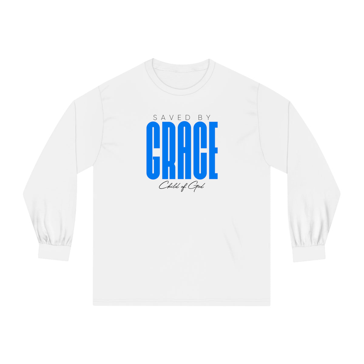 Saved by Grace Unisex Long Sleeve T-Shirt