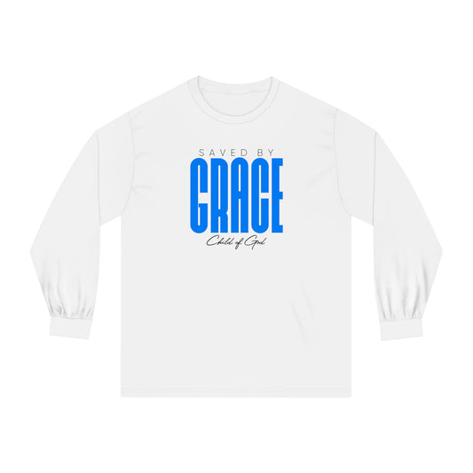 Gespeichert von Grace Herren-Langarm-T-Shirt