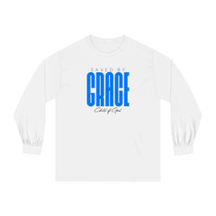 Saved by Grace Men's Long Sleeve T-Shirt