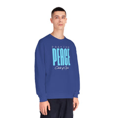 Pray for Peace Men's NuBlend® Crewneck Sweatshirt