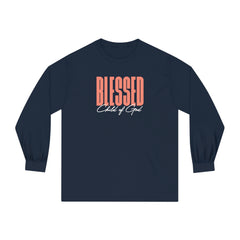 Blessed Child of God Men's Long Sleeve T-Shirt