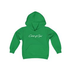 Classic Design Youth Heavy Blend Hooded Sweatshirt - Child of God Project