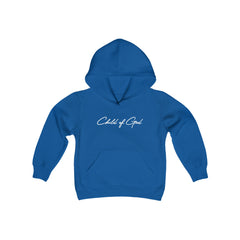 Classic Design Youth Heavy Blend Hooded Sweatshirt - Child of God Project