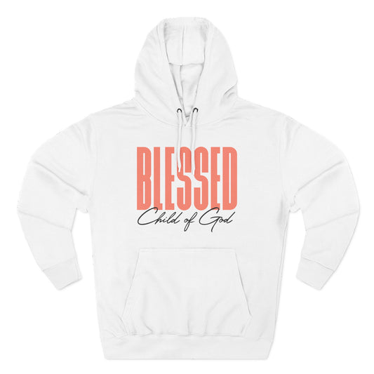 Gesegnetes Kind Gottes Premium-Pullover-Hoodie für Herren