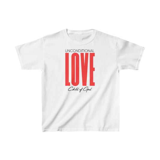 Camiseta Infantil Heavy Cotton™ Amor Incondicional