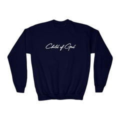 Classic Design Youth Crewneck Sweatshirt - Child of God Project