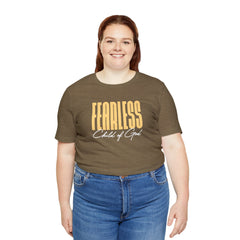 Fearless Child of God Unisex Jersey Short Sleeve Tee