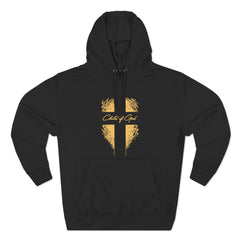 Moletom com capuz premium masculino Shield and Cross