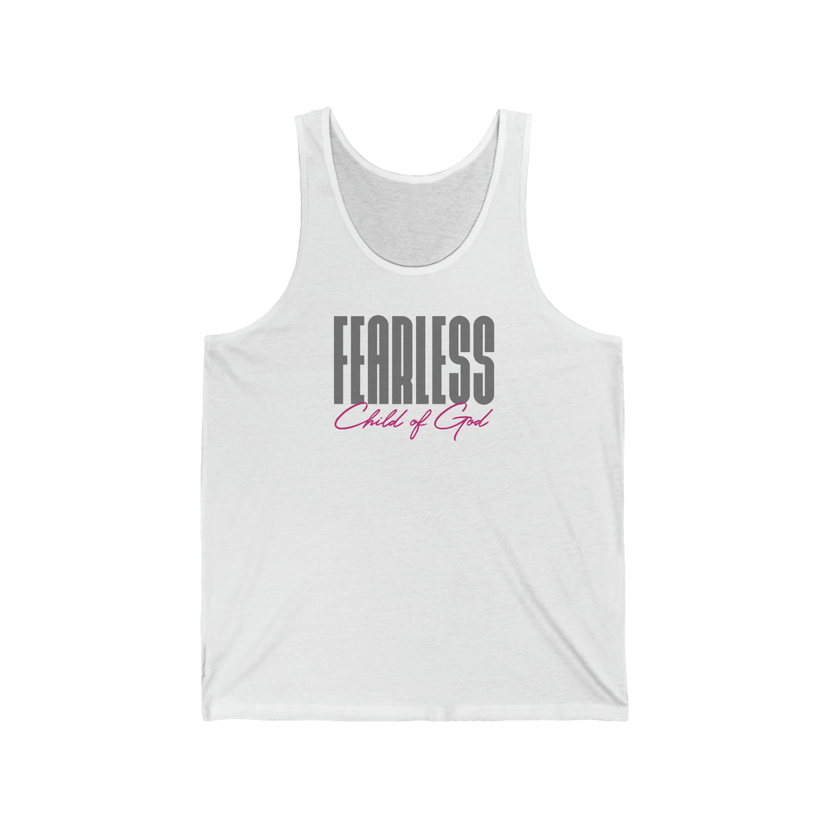 Fearless Child of God Women's Jersey Tank