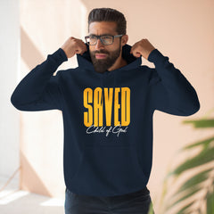 Saved Child of God Men's Premium Pullover Hoodie