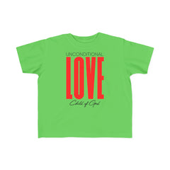 Unconditional Love Toddler's Fine Jersey Tee