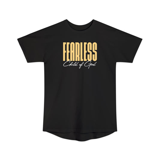 Fearless Child of God Herren-Langkörper-Urban-T-Shirt