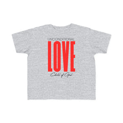 Unconditional Love Toddler's Fine Jersey Tee