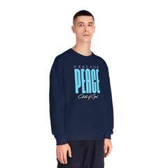 Pray for Peace Men's NuBlend® Crewneck Sweatshirt