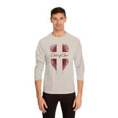 Shield and Cross Men's Long Sleeve T-Shirt