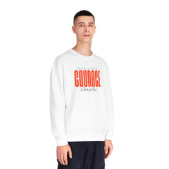 God Given Courage Men's NuBlend® Crewneck Sweatshirt