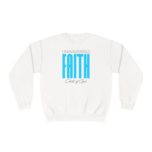 Unwavering Faith Herren-Sweatshirt aus NuBlend® mit Rundhalsausschnitt