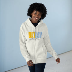 Born Again Child of God Unisex Premium Full Zip Hoodie