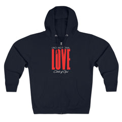 Unconditional Love Men's Premium Full Zip Hoodie