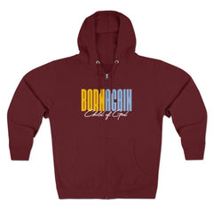 Born Again Child of God Men's Premium Full Zip Hoodie