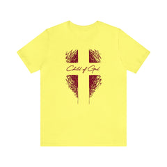 Camiseta masculina de manga curta Shield and Cross