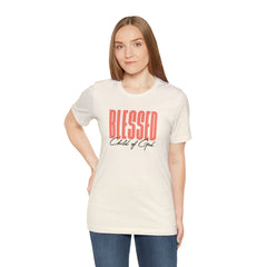 Blessed Child of God Unisex Jersey Short Sleeve Tee