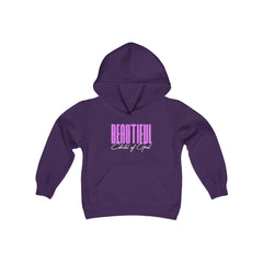 Beautiful Child of God Youth Heavy Blend Hooded Sweatshirt