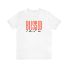 Blessed Child of God Men's Jersey Short Sleeve Tee