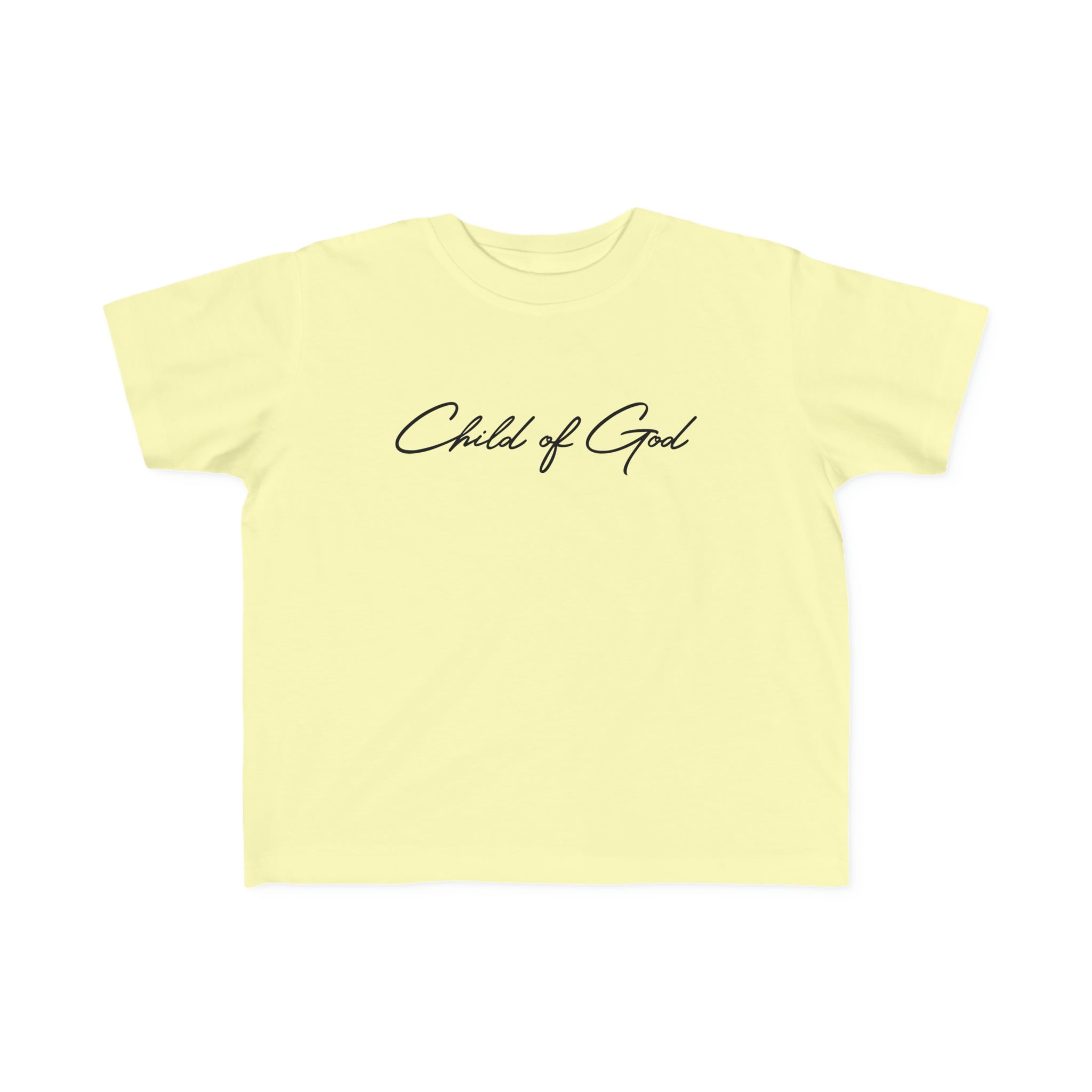 Classic Design Toddler's Fine Jersey Tee - Child of God Project