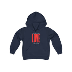 Unconditional Love Youth Heavy Blend Hooded Sweatshirt